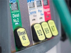 What should be done if diesel fuel is accidentally added to the car?